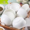 Sibaide White Tangshan Bone China Dinnerware Bowls