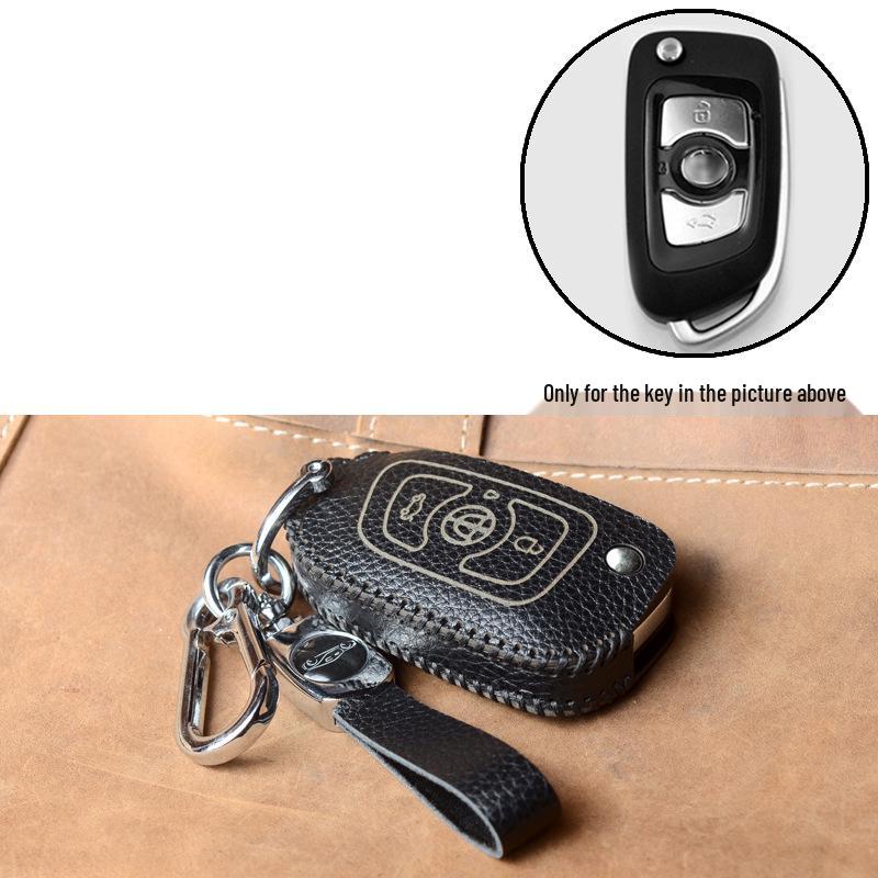 Zhonghua Huachen Junjie Key Case: Zun Chi H230V5 H330FSVH530V6V7 Cowhide Protective Cover
