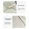 Wide Brim Bucket Hat Lace-up Fisherman Cap Casual Duck Tongue Cap  Women Girls Wear