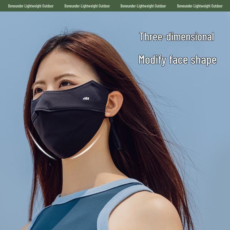 beneunder Women's UV Protection Ice-Thin Eye-Covering Sun Mask