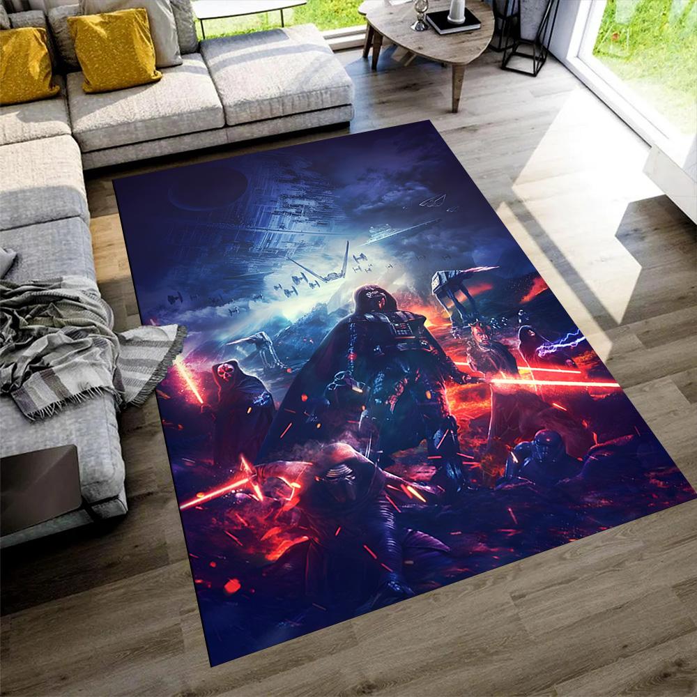 Star Wars Carpet Suitable for Dormitory Playrooms Decorate Room Balcony Anti-slip Rug Decorate Offices Perfect Gift for Friends Family