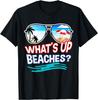 Funny Whats Up Beaches Family Vacation Matching T-Shirt