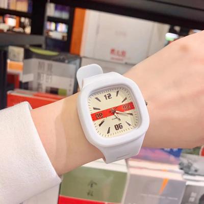 Fashion Women Watches Silicone Strap Sport Women Quartz Watch Waterproof Big Square Ladies Wristwatch Gifts Reloj Hombre