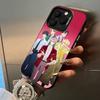 T-Tamon's-S Side For iPhone 17 16 15 14 13 12 11 Pro Max XS  17 Air Silicone Colored Silver Bumper Cover