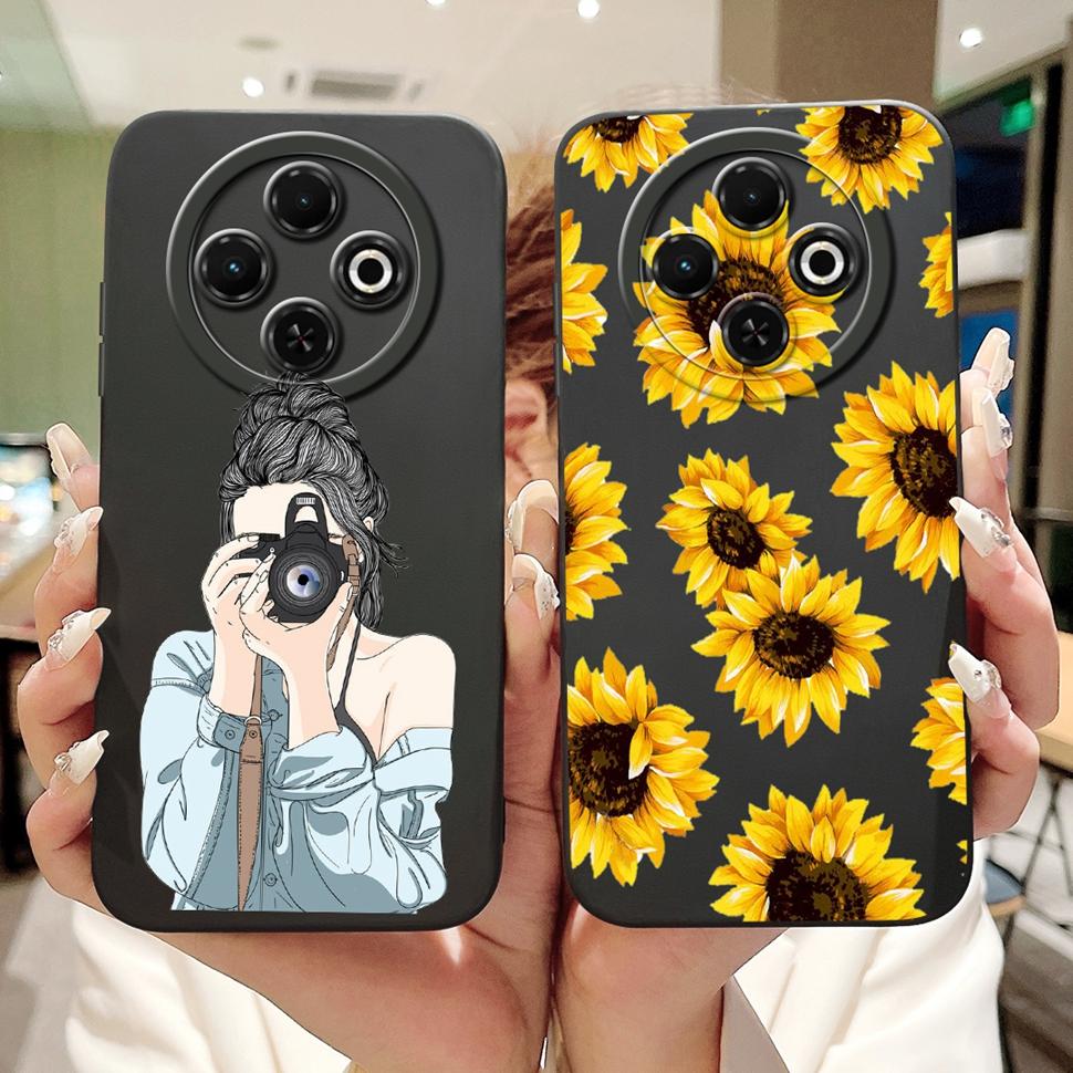 For Tecno Spark 30C Case Cartoon Painted Cover Soft Silicone Phone Case For Tecno Spark 30 30C Spark30C Spark30 Back Cover Coque
