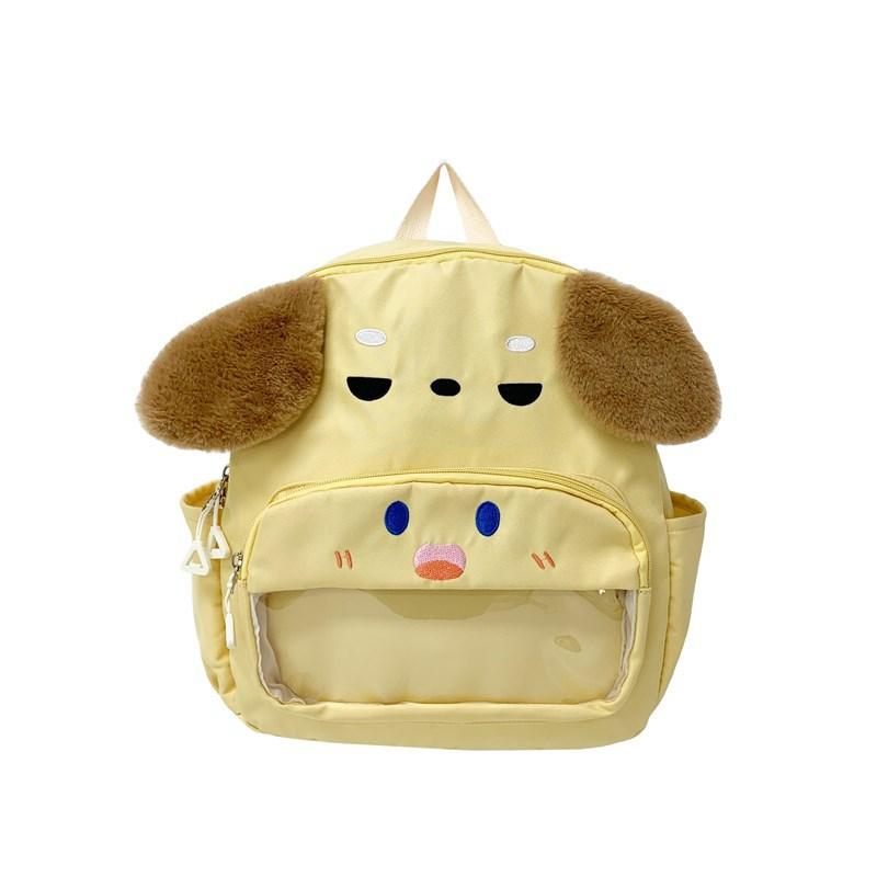 School bag cartoon parent-child backpack cute puppy school bag lightweight large capacity girls school bag fashion trend
