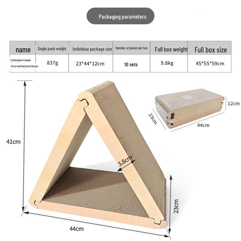 Bardzo duża wielofunkcyjna sofa drapak i legowisko dla kota - Trwała, odporna na zarysowania, bez łupieżu