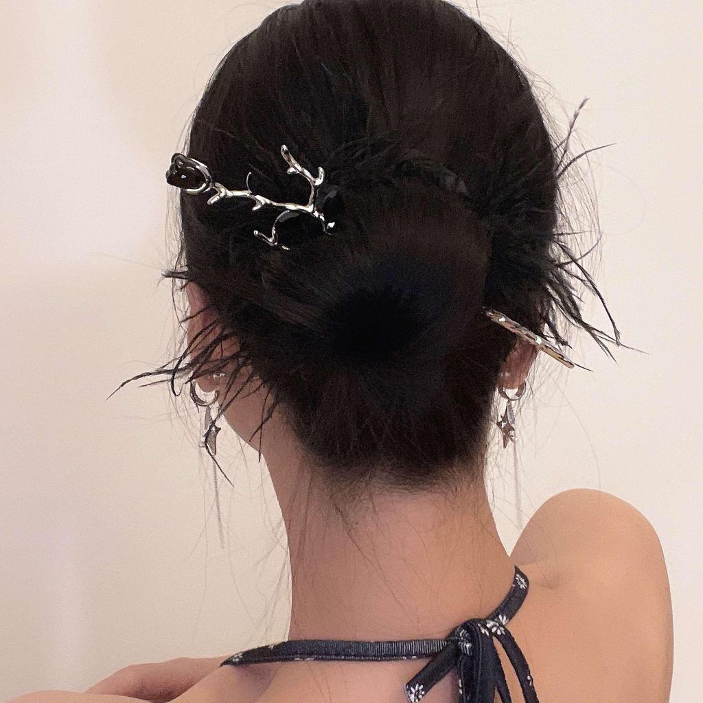 Ancient Style Hairpin Collection: Elegant Updo Hanfu Accessories for Women