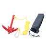 Kayak Anchor Kit 0.7kg with 5M Tow Rope Carrying Bag Folding Marine Anchor for