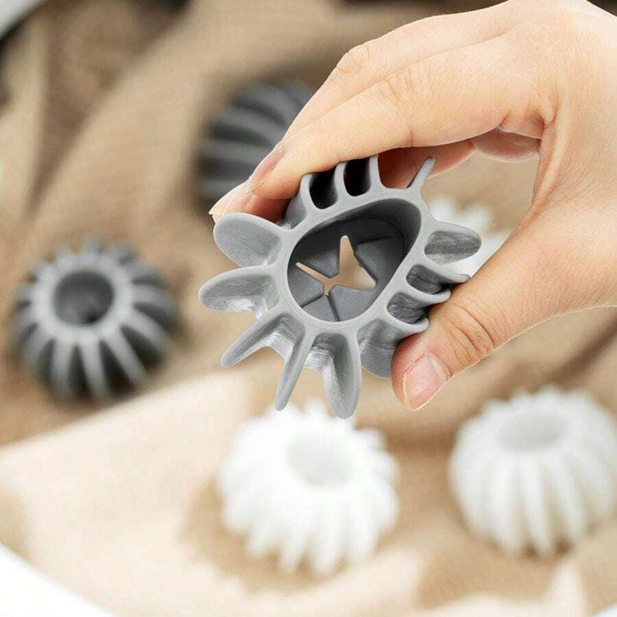 5/10pcs Silicone Laundry Balls Clothes Stain Removal and Knot Prevention Cleaning Ball Reusable Pet Hair Remover Cleaner Tools