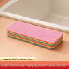 Tearable Multi-layer Rainbow Cleaning Cloth: Easy Oil & Stain Removal, No Shedding, Perfect for Kitchen Use