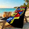 Digital Circus Beach Towel High Absorbency & Quick-Dry Comfortable Lightweight