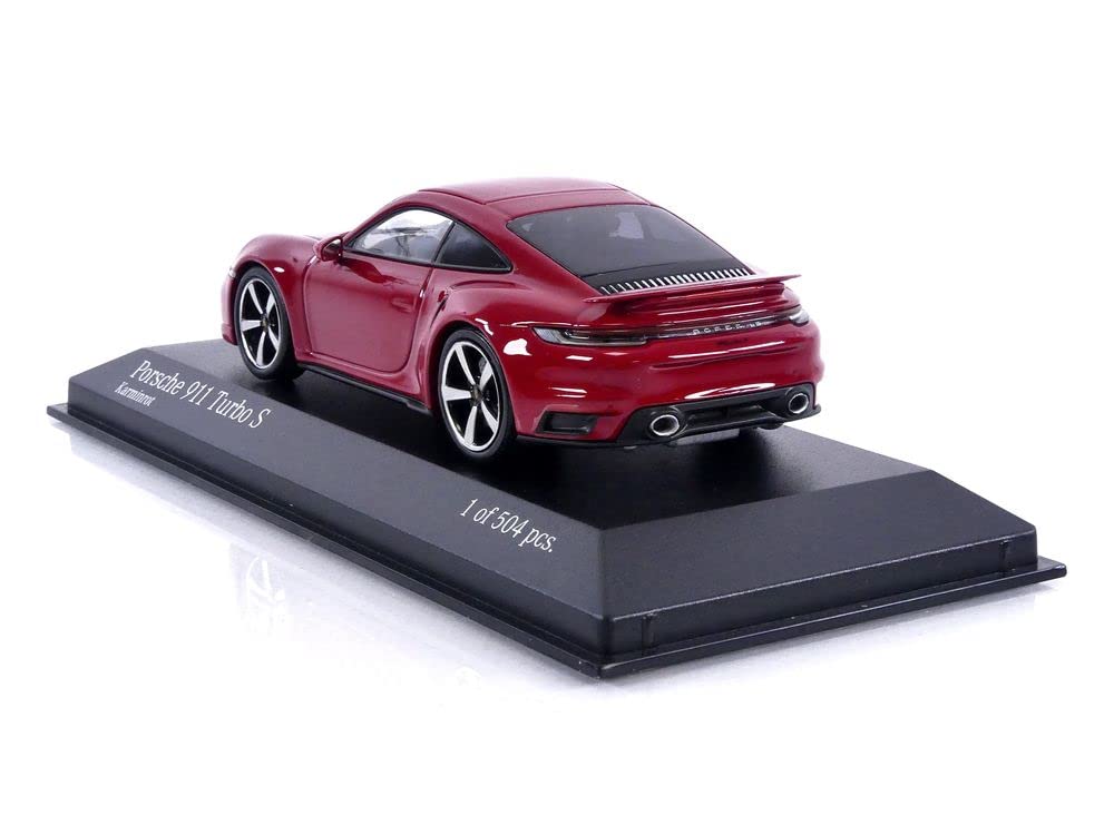 Minichamps Porsche 911 Turbo S 2020 Red 1/43 (992)