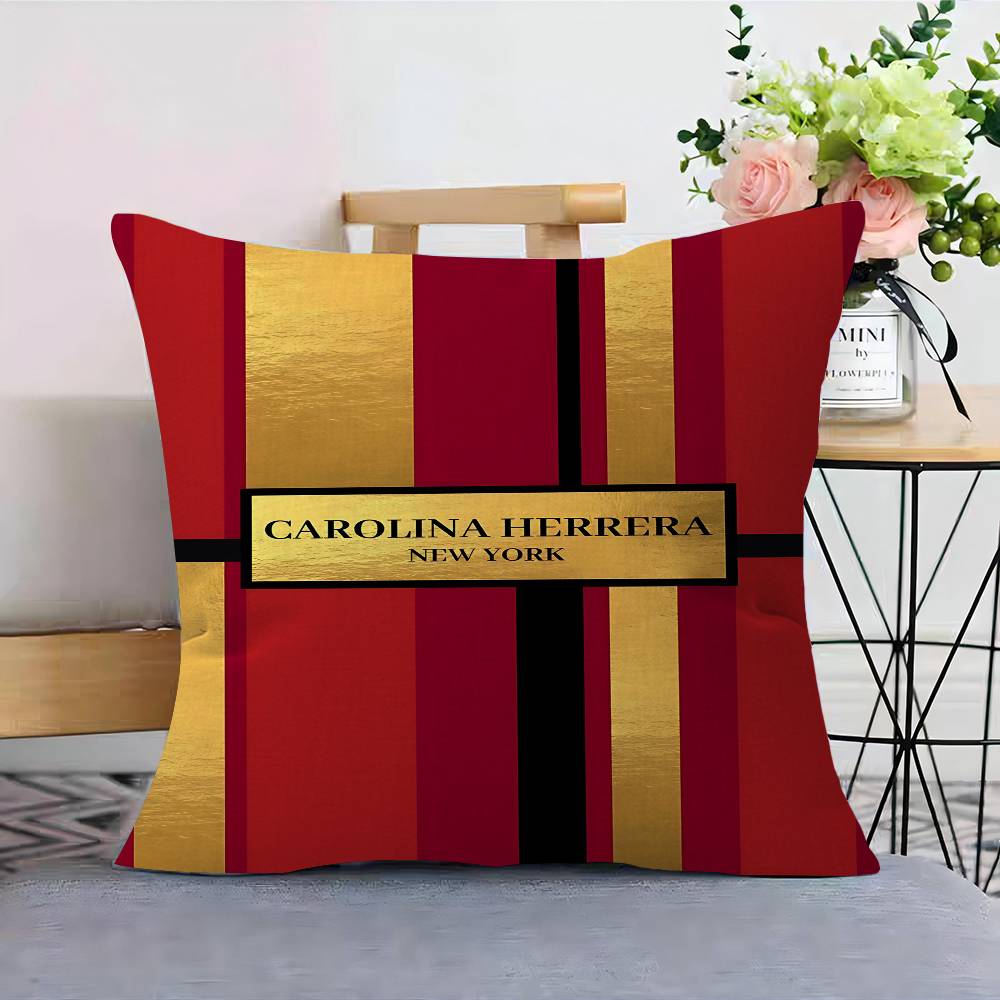C-CarolinaS Fashion H-HerreraS Pillow Gift Home Office Decoration Pillow Bedroom Sofa Car Cushion CoverPillow Case