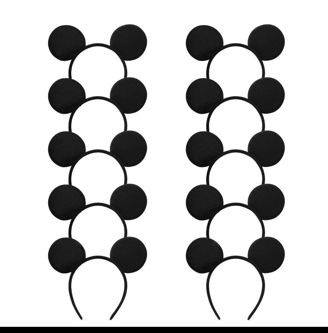 New Style Mickey Mouse & Minnie Headband 20-Piece Set for Kids