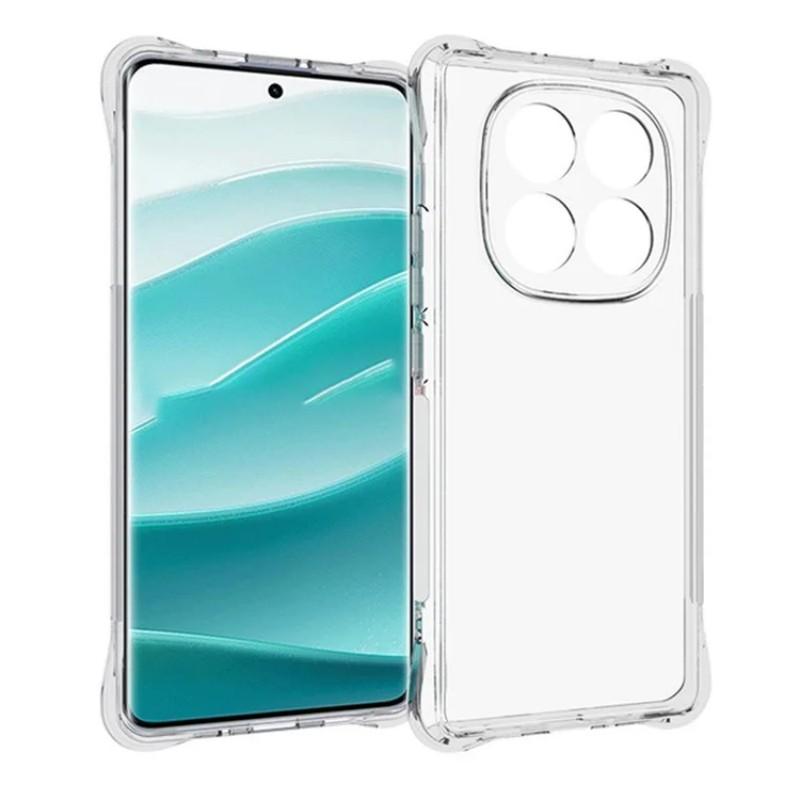 For Xiaomi Poco X7 5G/Xiaomi Redmi Note 14 Pro 5G Clear TPU Case WANLONFENG TM Series 2.0mm Phone Back Cover