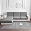 Thick Jacquard Sofa Cover Elastic Living Room Sofa Couch Cover Anti-Dust Removable Sectional Sofa Cushion Slipcover Solid Color