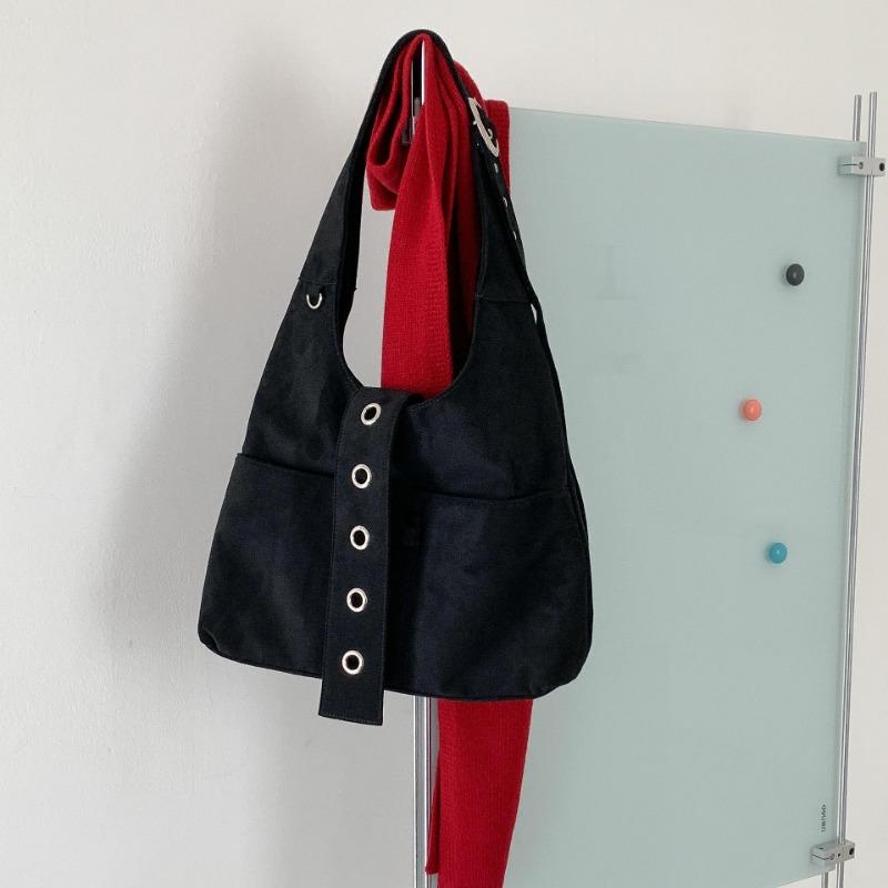 Autumn and winter retro suede bag, belt buckle, shoulder bag, large bag, suede large capacity, high-end tote bag women