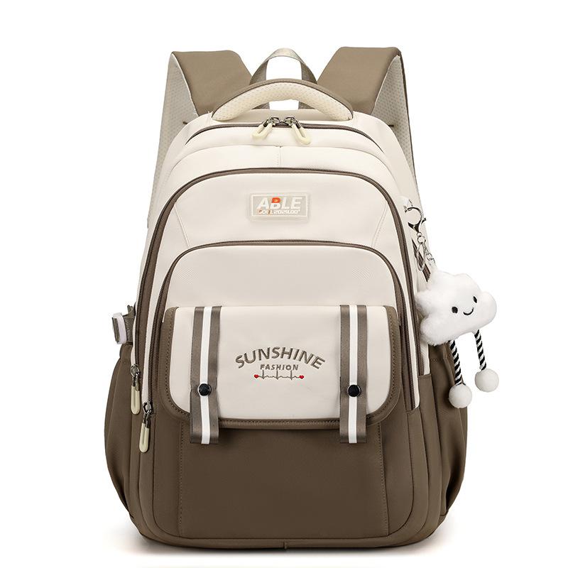 Junior High School Students' School Bags Versatile Ins Backpacks Niche Primary and Secondary School Students  Large Capacity of Girls