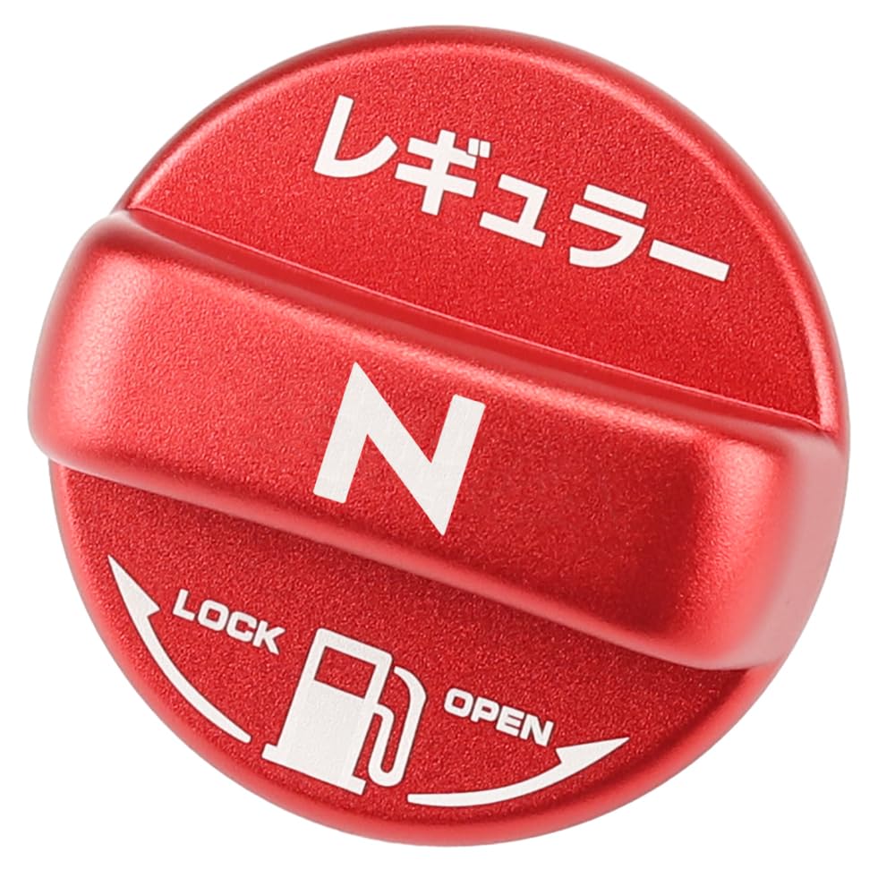 

XIKER Honda N Series Exclusive N-BOX/N-BOX+Custom/N-BOX Slash/N-ONE/N-VAN/N-VAN+Style/N-WGN/N-WGN Custom Fuel Cap Cover Dress Up Aluminum красный