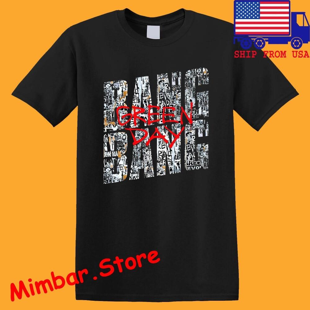 Green Day Bang-Bang Men s Black Size S-5XL XXL