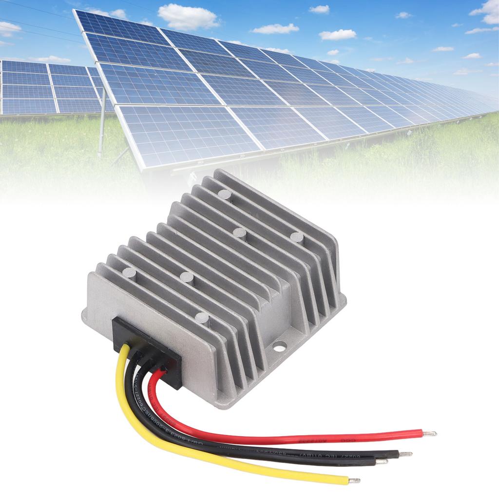 Voltage Converter, 60W Output, IP68 Waterproof, 60V to 12V5A Power Regulator for Vehicles and Security Systems