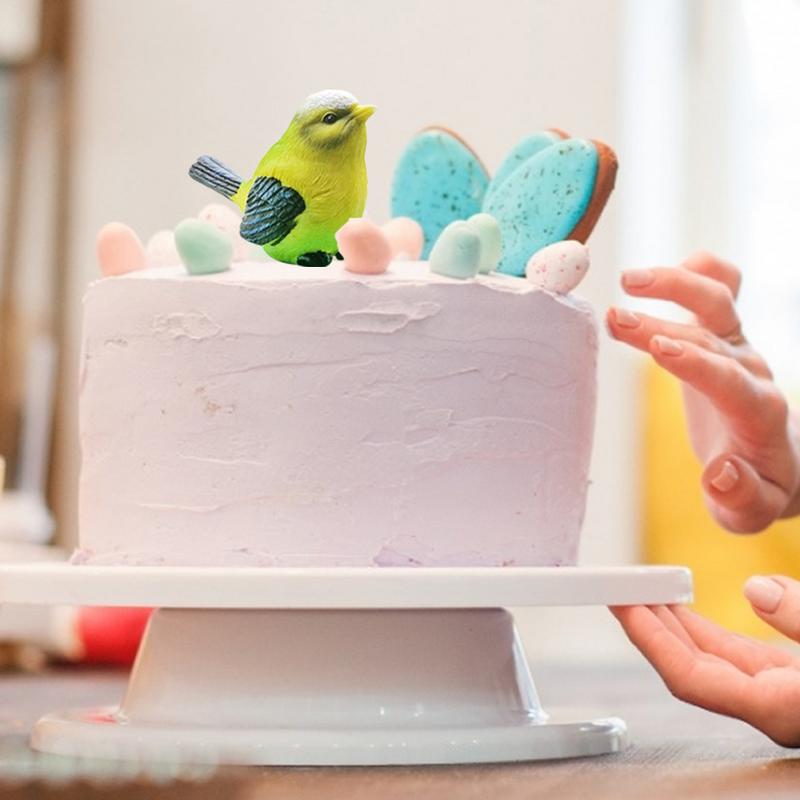 3D Simulation Cuckoo Silicone Mold Bird Shape Cake Decoration Tools Sparrow Sculpture Chocolate Candle Molds Birds Mould