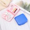 Cutie Mini de Cusut Profesională Kit Portabil Ac de Cusut Fire Set Cutie Accesorii Foarfecă Unelte Artizanat Îmbrăcăminte DIY