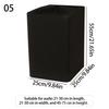 Black Elastic Speaker Dust Cover All-Inclusive Protective Case For Computer Audio Equipment Multimedia Metal Audio Protect Cover