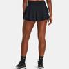 Under Armour Motion Solid Color Lace-Up Outer Short Skirt Casual Shorts Women Shorts Black 1383636-001