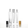 Cylindrical Square 10ml Portable Glass Perfume Spray Bottle with Screw Cap