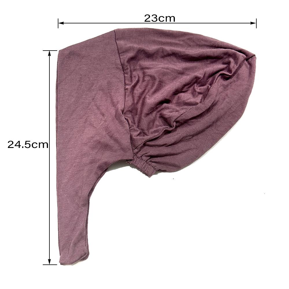 NEW Cotton Undercaps Cross Front Tie Back Inner Adjustable Muslim Under Scarf Saudi Arab Women Inner Hijab Cap