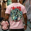 Dragon Ball Men's and Women's T-Shirts Son Goku Great Ape Bardock Anime Tee 2026 Summer New Short Sleeves T-shirts