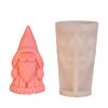 Santa Clause Shaped Silicone Soap Mold DIY Silicone Candle Molds Clay Mould Soap Making Molds Silicone Material for Soap