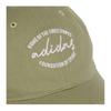 Adidas Cotton Canvas Baseball Caps Unisex Green Adidas IY7691