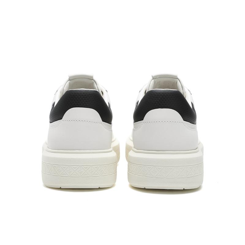 Fila Heritage Sneakers Retro Series Comfortable Versatile Durable Low-Top Running Shoes Women Sneakers White Black F12W442101FWB