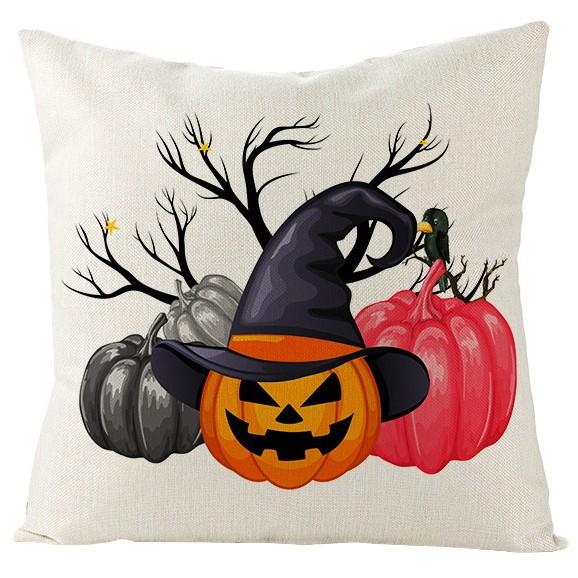 New Halloween Pillowcase Home Fabric Sofa Car Bedside Cushion Cover