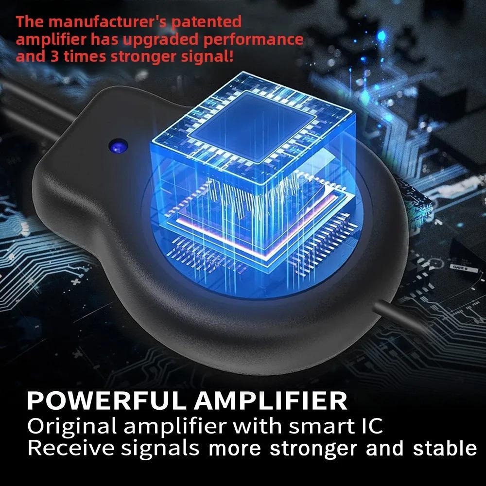 HDTV Digital Antenna for All Smart/Old TV with Amplifier Booster for Smart TV for Local Channels Indoor, Supports 4K 1080P DVB-T2