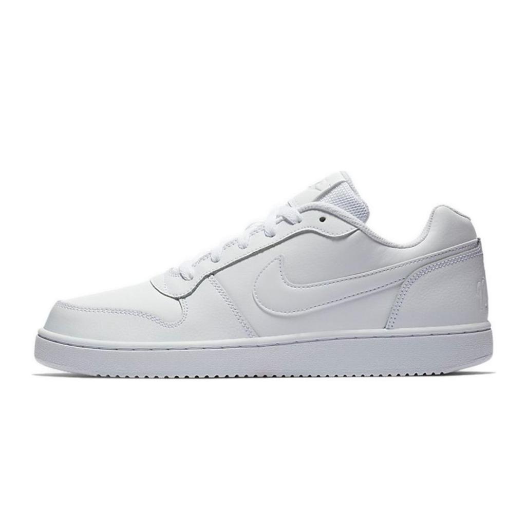 Nike EBERNON Low Top Skateboard Shoes Men's Gray White Black AQ1775-100(Team87-)