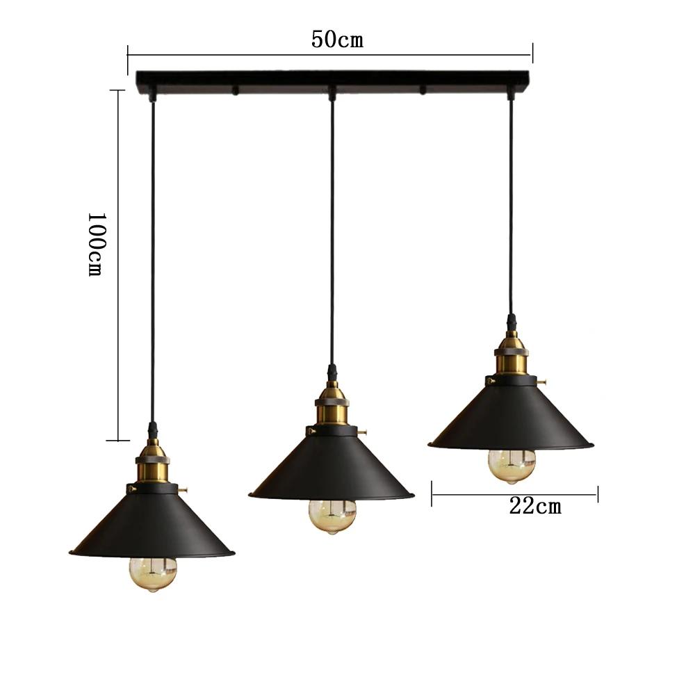 Nordic 3 Heads Chandelier Modern and Minimalist Restaurant Restaurant Designer Restaurant Industrial Style Commercial Lampshade