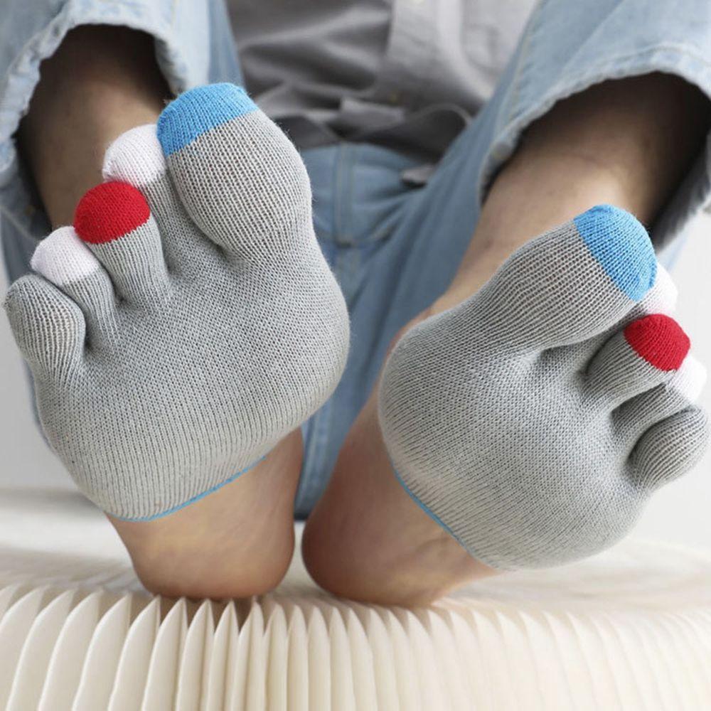 Thin Toe Cover Cotton Men Women Summer Five-Finger Socks Split Toe Socks Half Foot Socks Men Socks
