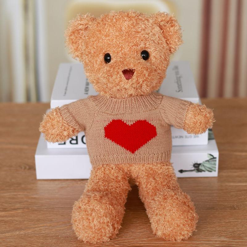 

Плюшевый мишка Кукла Высококлассный подарок на День святого Валентина для девушки парня Подарок на день рождения для девочки Кукла 38cm