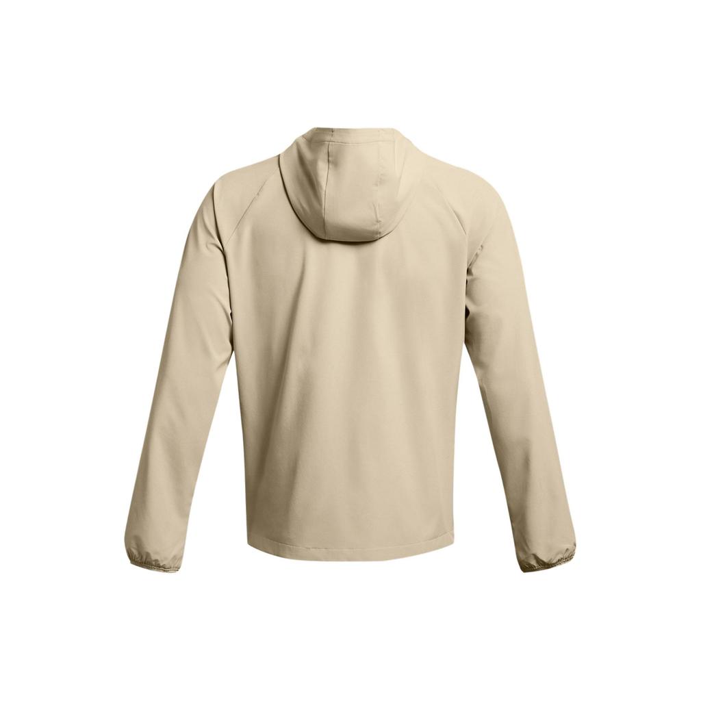 Under Armour Logo Print Breathable Long Sleeve Jacket Men Jackets Light-Khaki 1377171-289