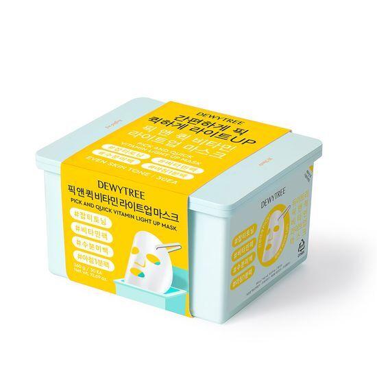 DEWYTREE Pick & Quick Vita Light Mask 30 Sheets