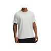 Meridian Comfortable Fashion Round Neck Simple Short Sleeve T-Shirt Men Tops White 1386973-377