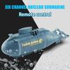 Wireless Remote Control Submarine Toy 6 Way Movement Waterproof Rechargeable Battery for Pool Bath Outdoor Kids Educational G7V5