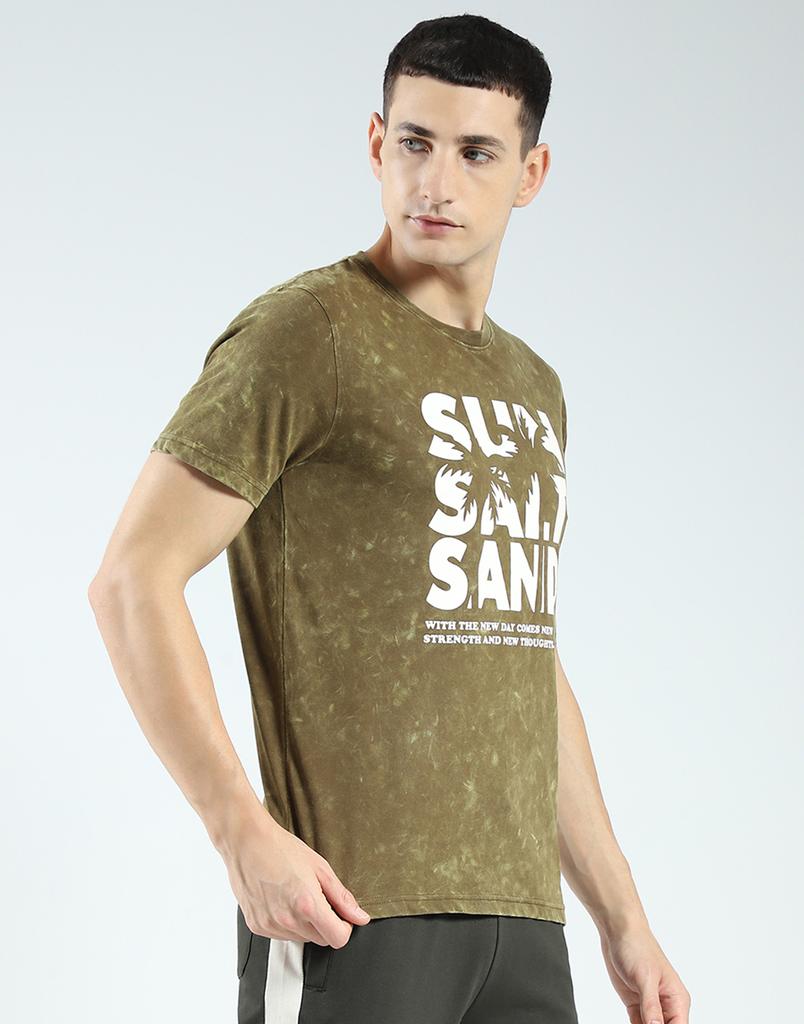 ROCK.IT from House of Monte Carlo Men's Regular Fit Printed T-Shirt