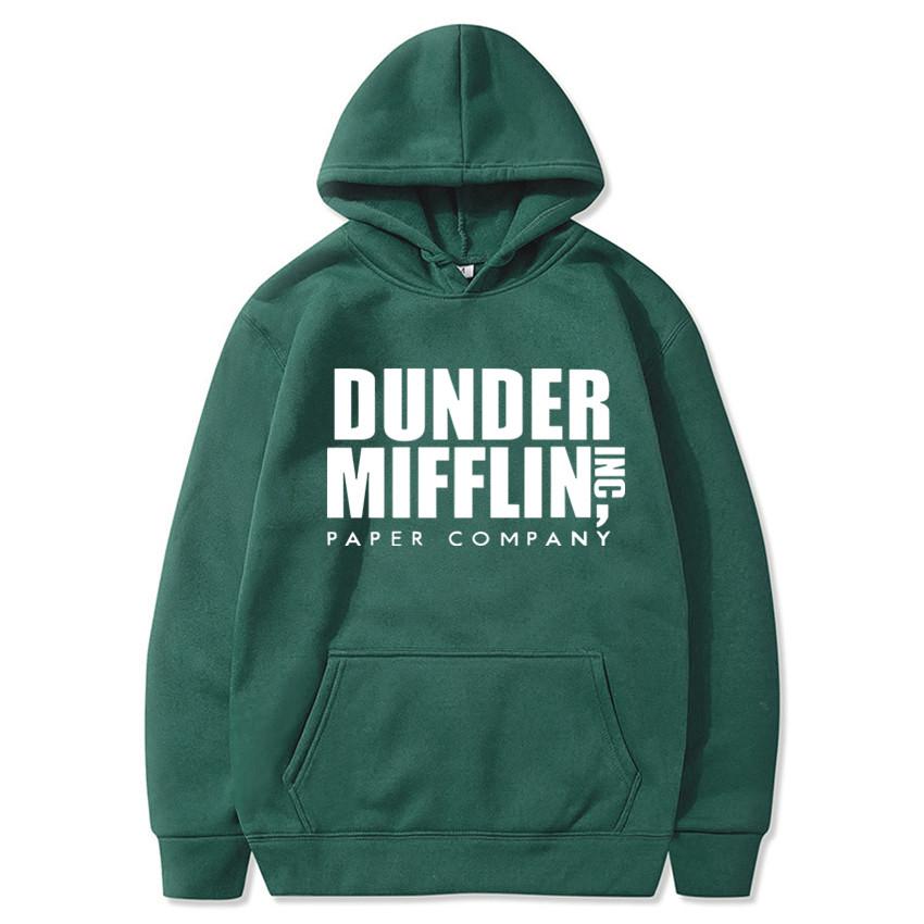 The Office Dunder Mufflin INC Hoodie Dwight Schrute Sweatshirt Women Hoodies Casual Pullover Hooded Sweater