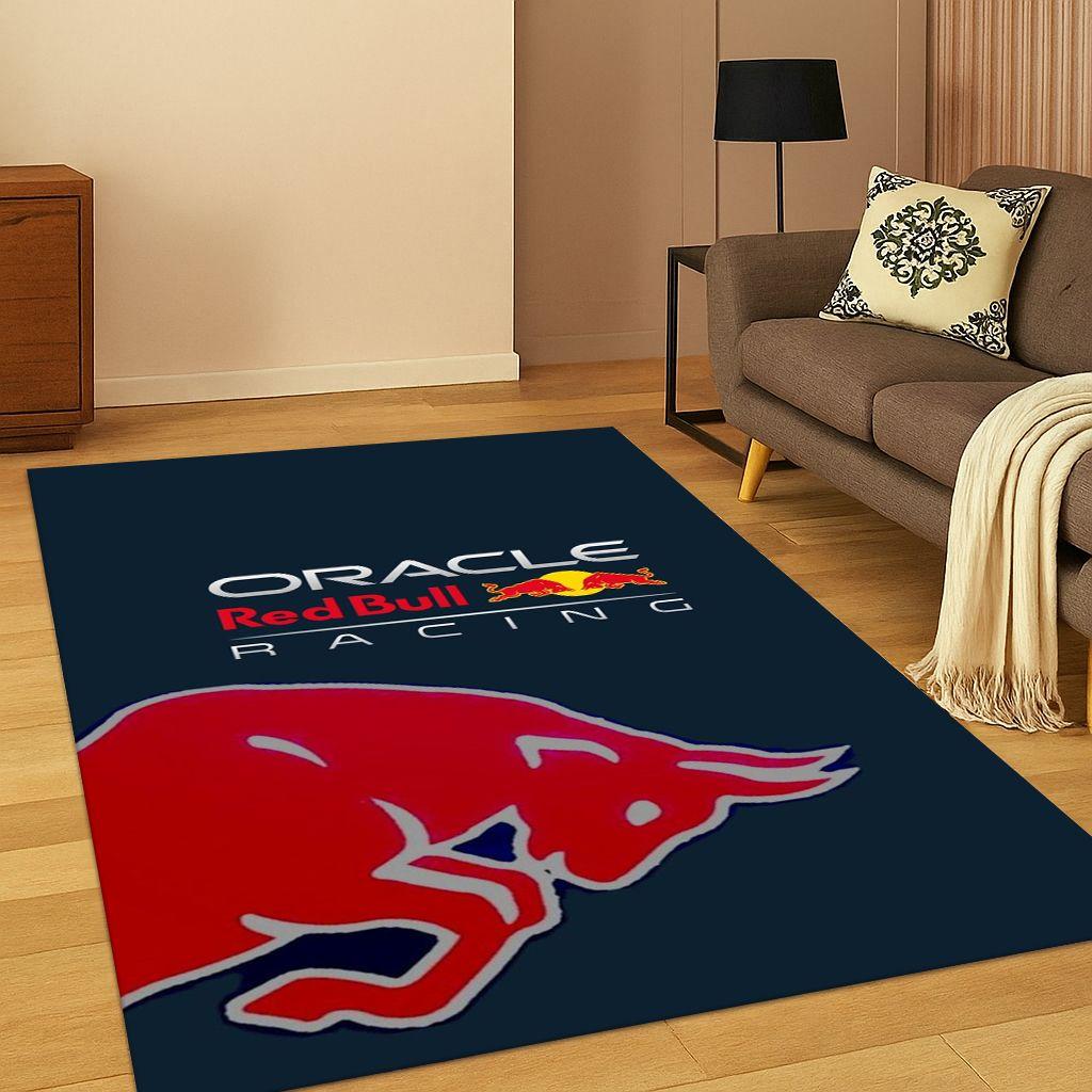 

Classic R-Red B-Bull Racing Car Moto Carpet Rug for Bedroom Living Room Sofa Home Decor,kids Area Rug Non-slip Floor Mat Gift 40x60cm