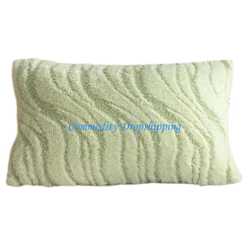 Y5JC Water Waving Pillowcase,Quality Plushes Pillow Slipcover, Add Touch of Elegances to Any Room Enhancing Home Aesthetic 30 50 pillowcases
